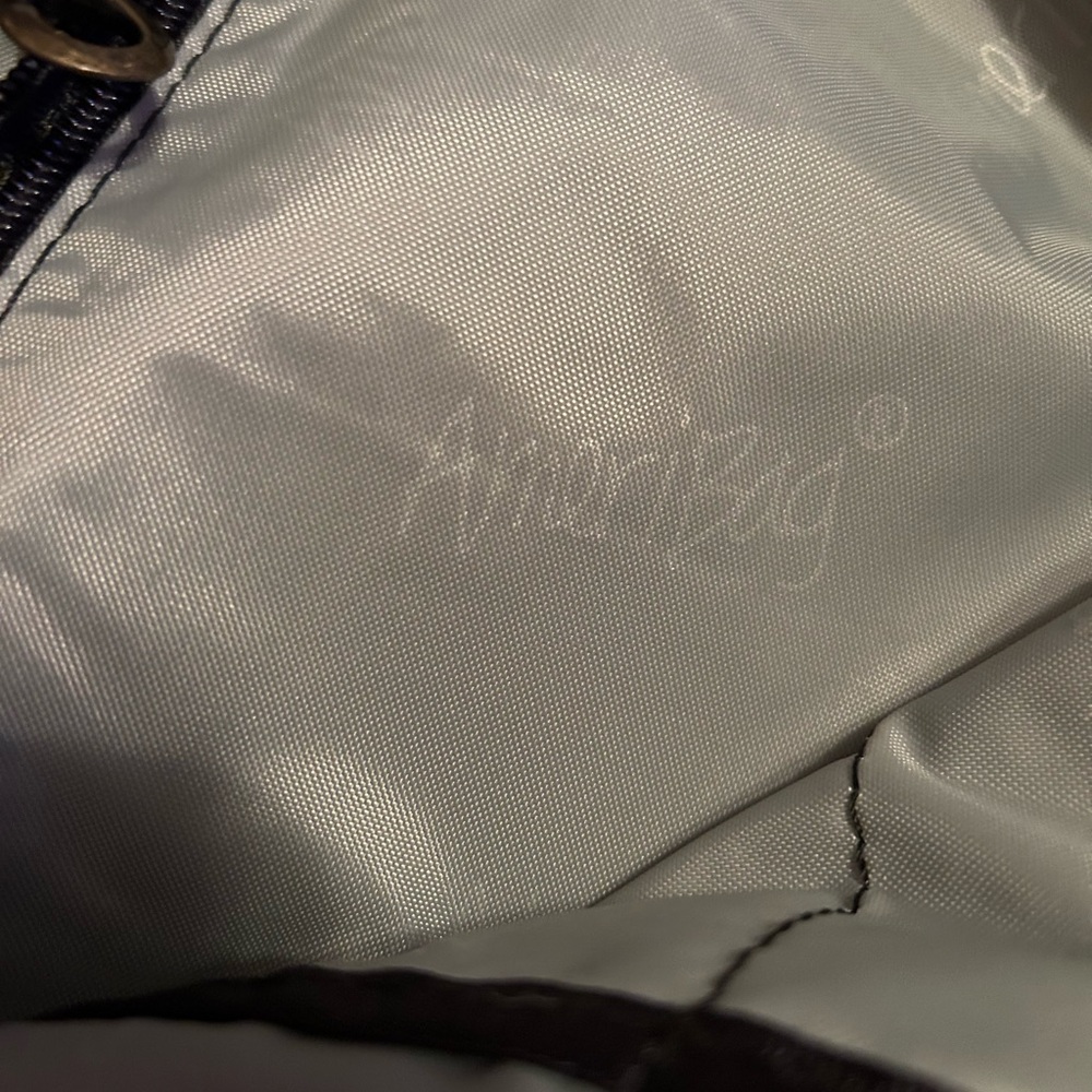 LL Bean Brown Leather Sling AmeriBag - Picture 13 of 14